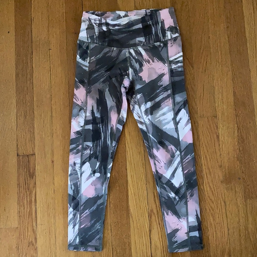 Gaiam printed leggings size xs
